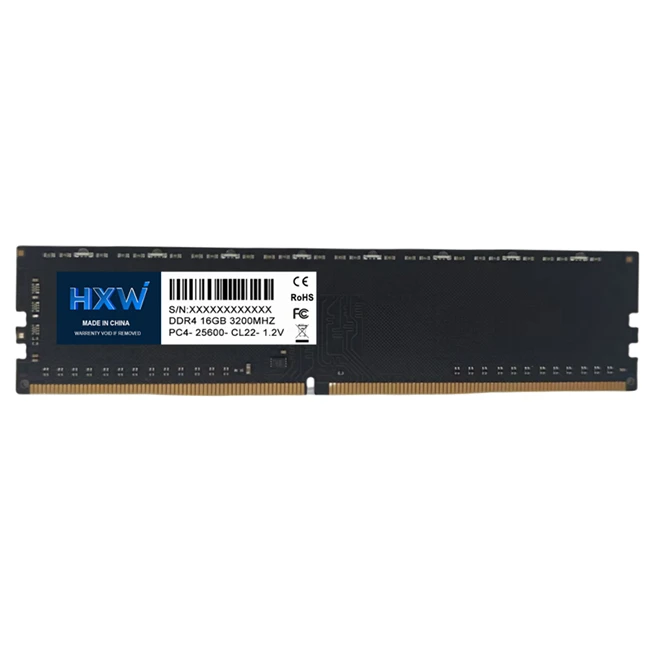 HXW  8GB/16GB UDIMM DDR4 RGB Memory XMP3200MHz